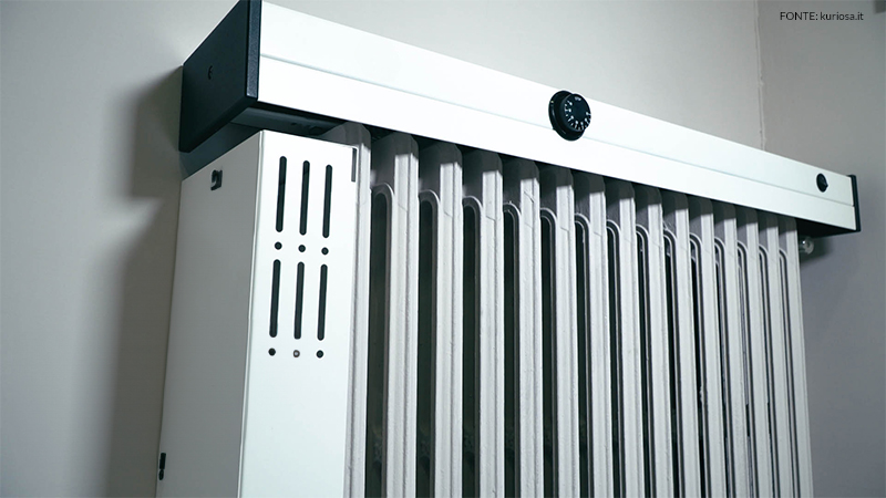 Ventilatore per termosifone